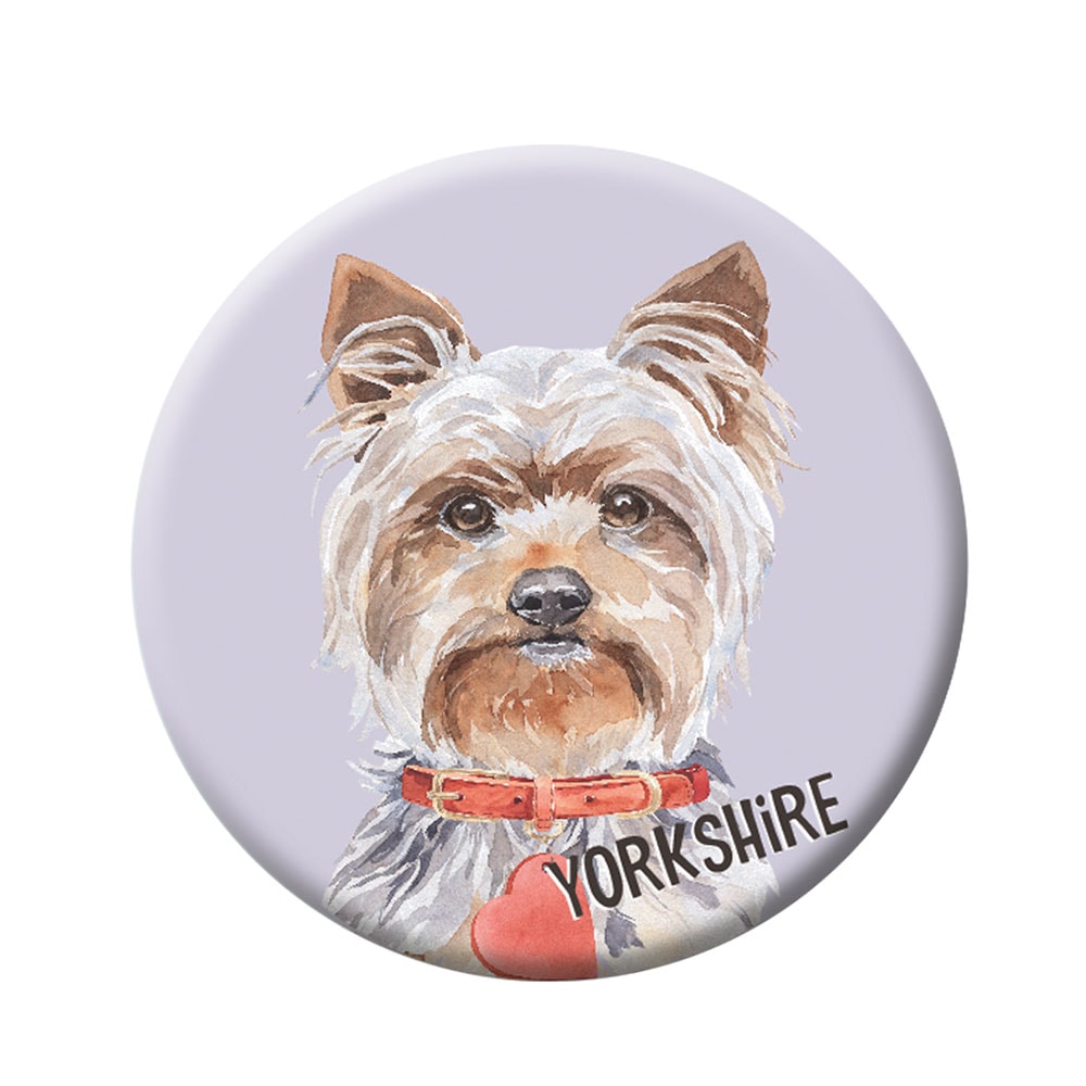 Button (Anstecker) mit Nadel 44 mm – Yorkshire