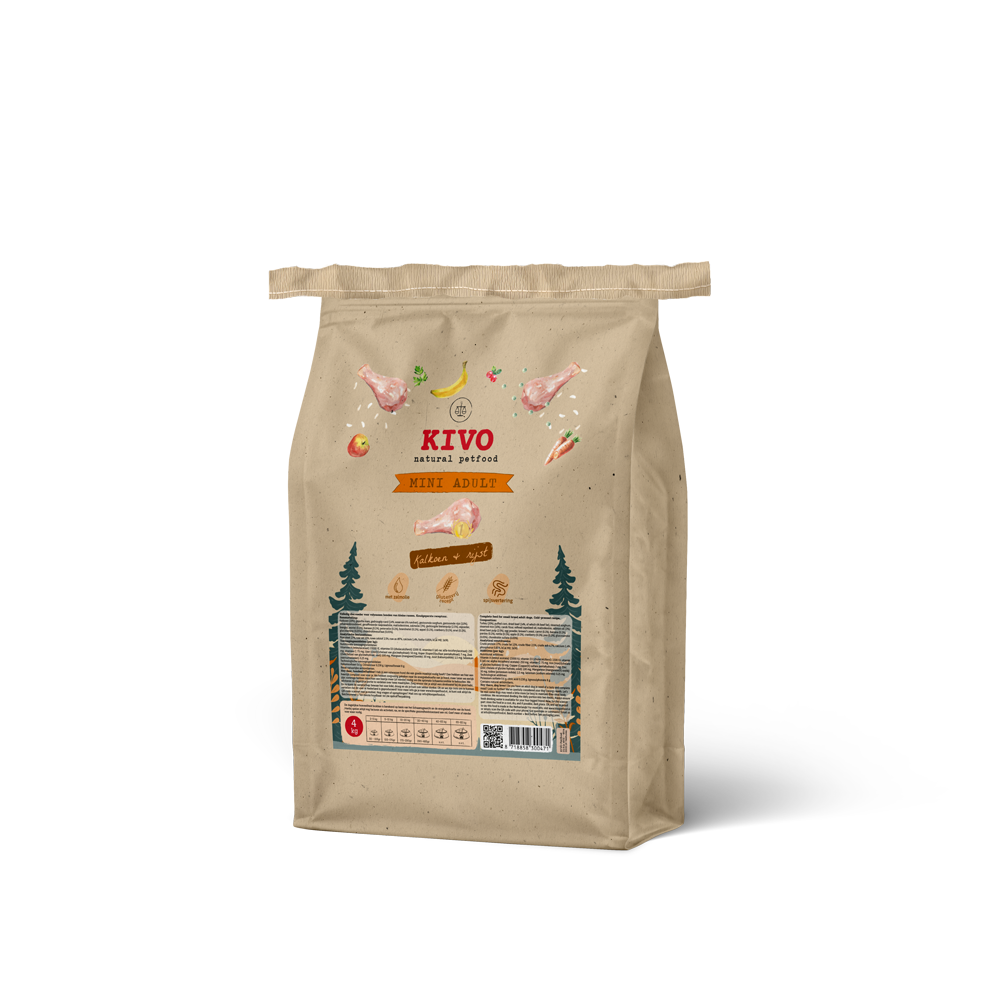 Krocan & Rýže Mini Adult – Bezlepkové 4kg