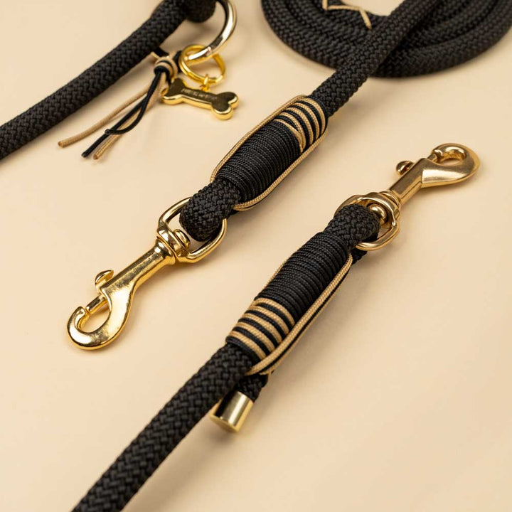 Maison Black dog leash
