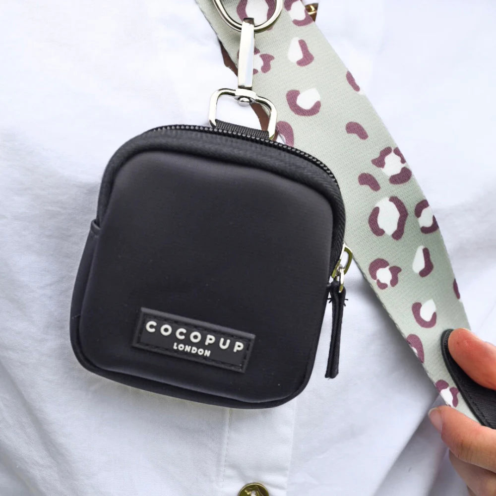 Popruh na pamlskovník CocoPup Sage leopard