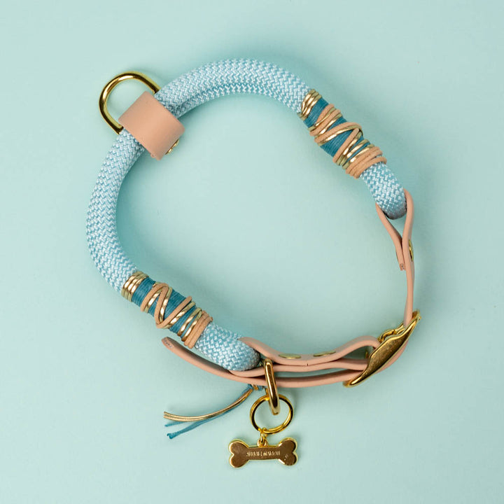 Dog collar Baby Blue