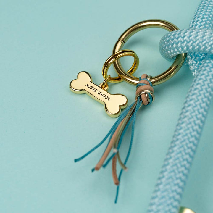 Dog leash Baby Blue