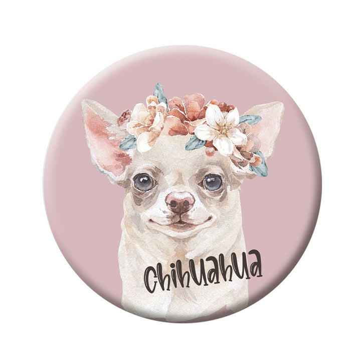 Button (placka) se špendlíkem 44 mm – Chihuahua