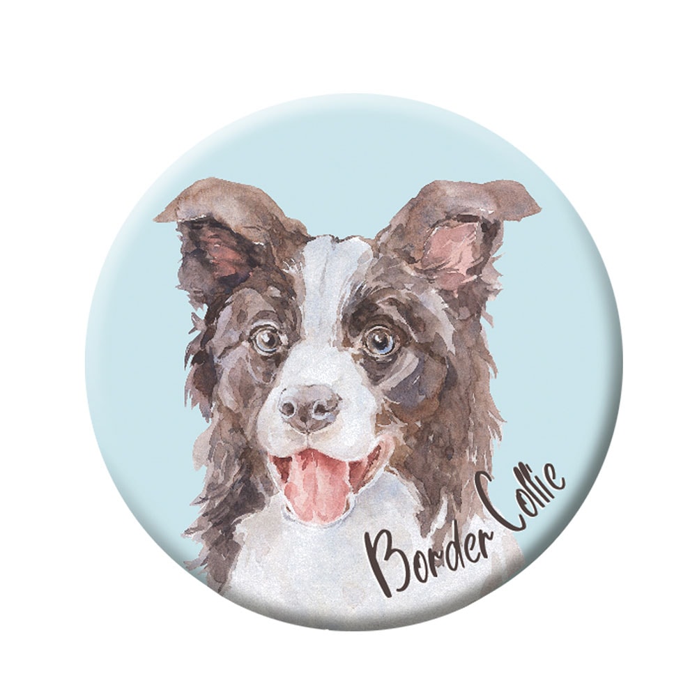 Anstecknadel 44 mm – Border Collie