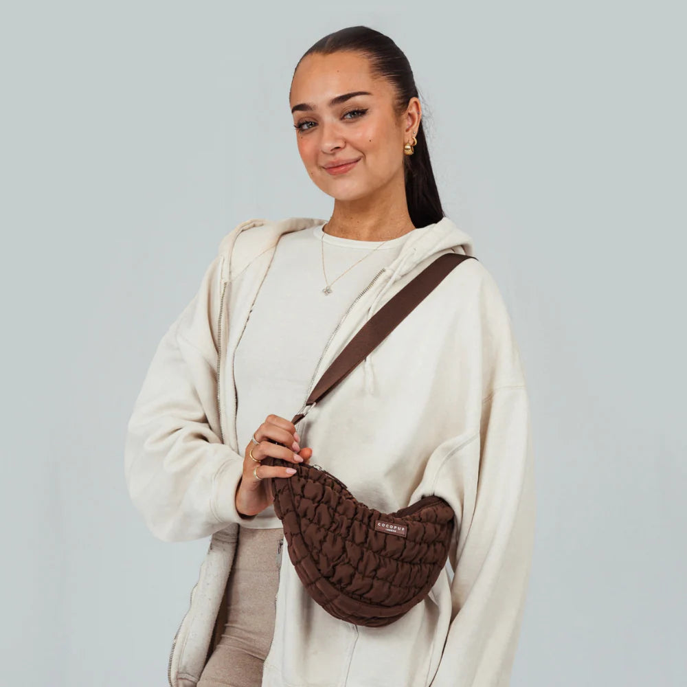 Leckerlibeutel CocoPup - Moon Bag - ESPRESSO