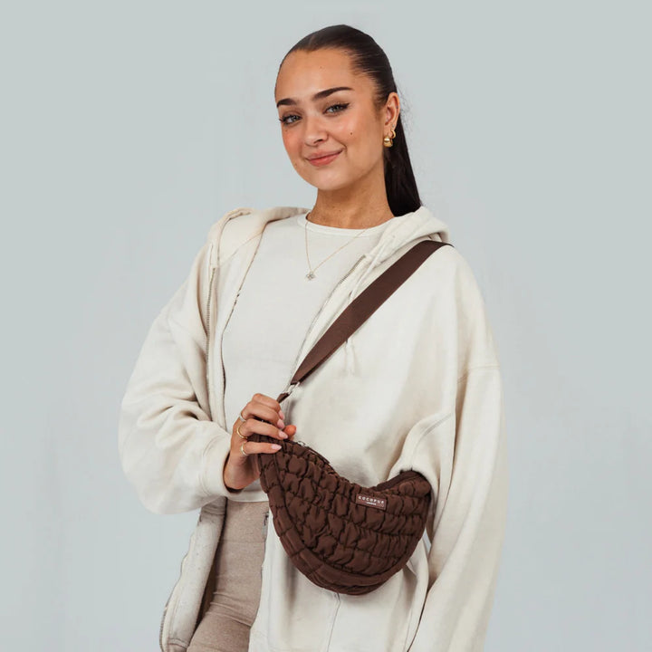 Leckerlibeutel CocoPup - Moon Bag - ESPRESSO