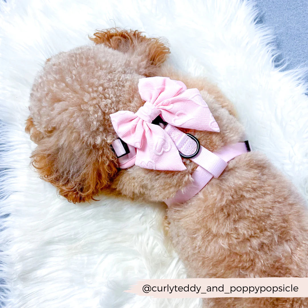 Motýlek Cocopup - Baby pink heart Sailor