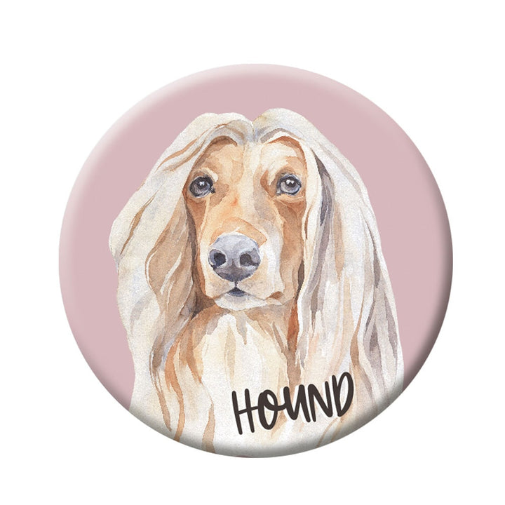 Anstecker (Button) mit Nadel 44 mm – Hound
