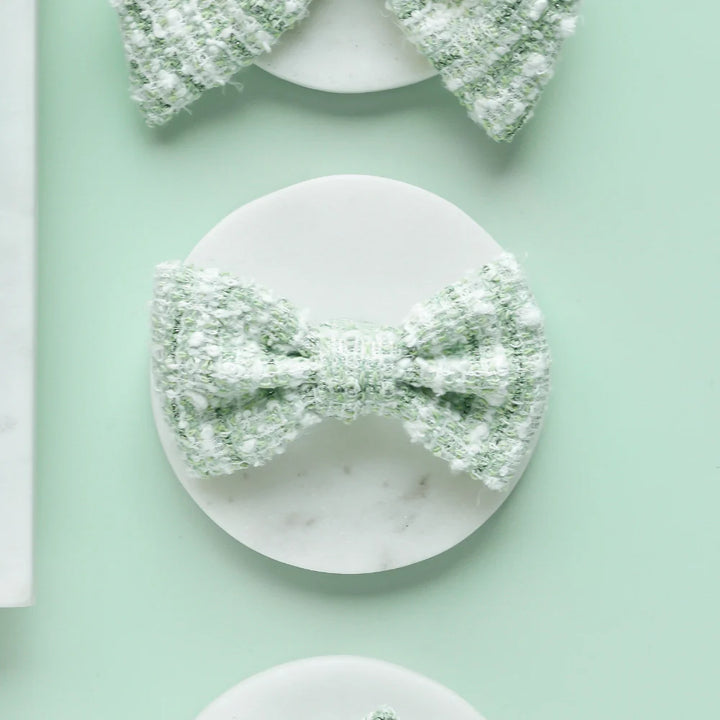 Motýlek Cocopup - Tweed Matcha