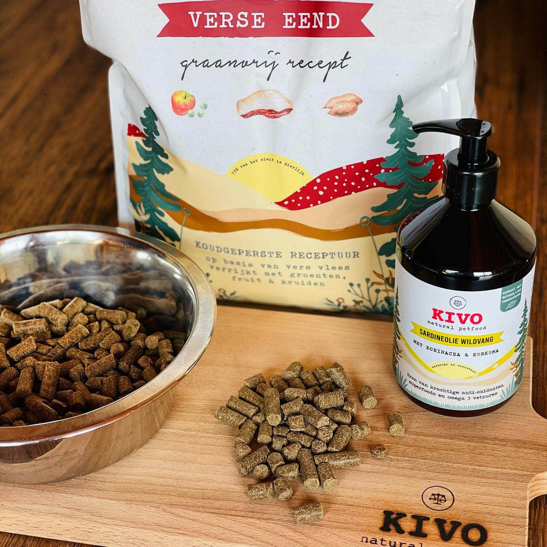 Kivo - Sardinkový olej s echinaceou a kurkumou 500ml