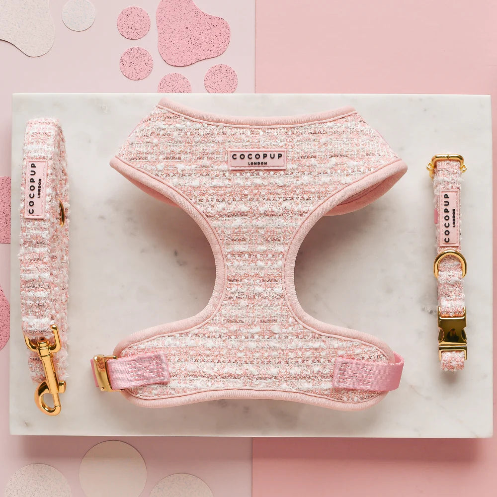 Cocopup Collar - Tweed Pink