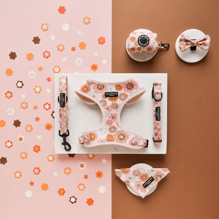Nastavitelný postroj Cocopup - Groovy Florals