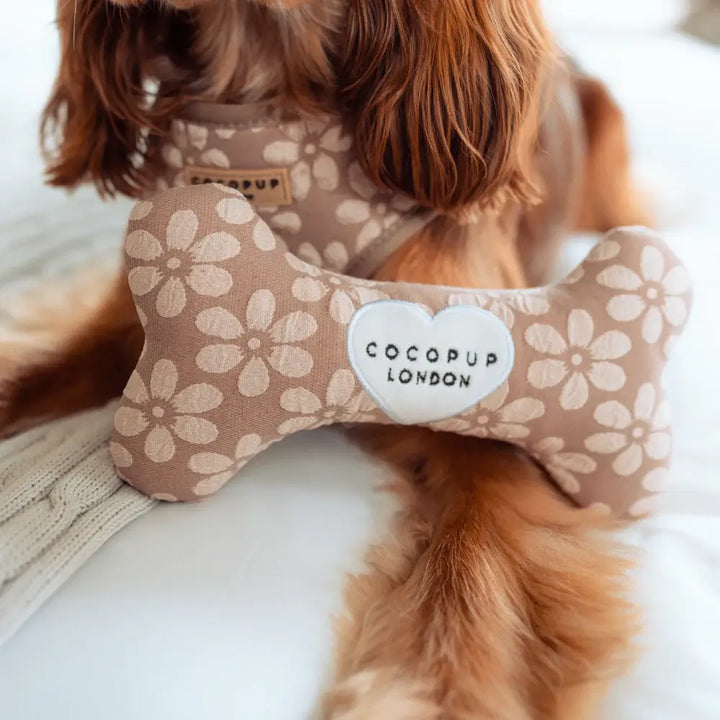 Cocopup hračka kost - Mocha Flower