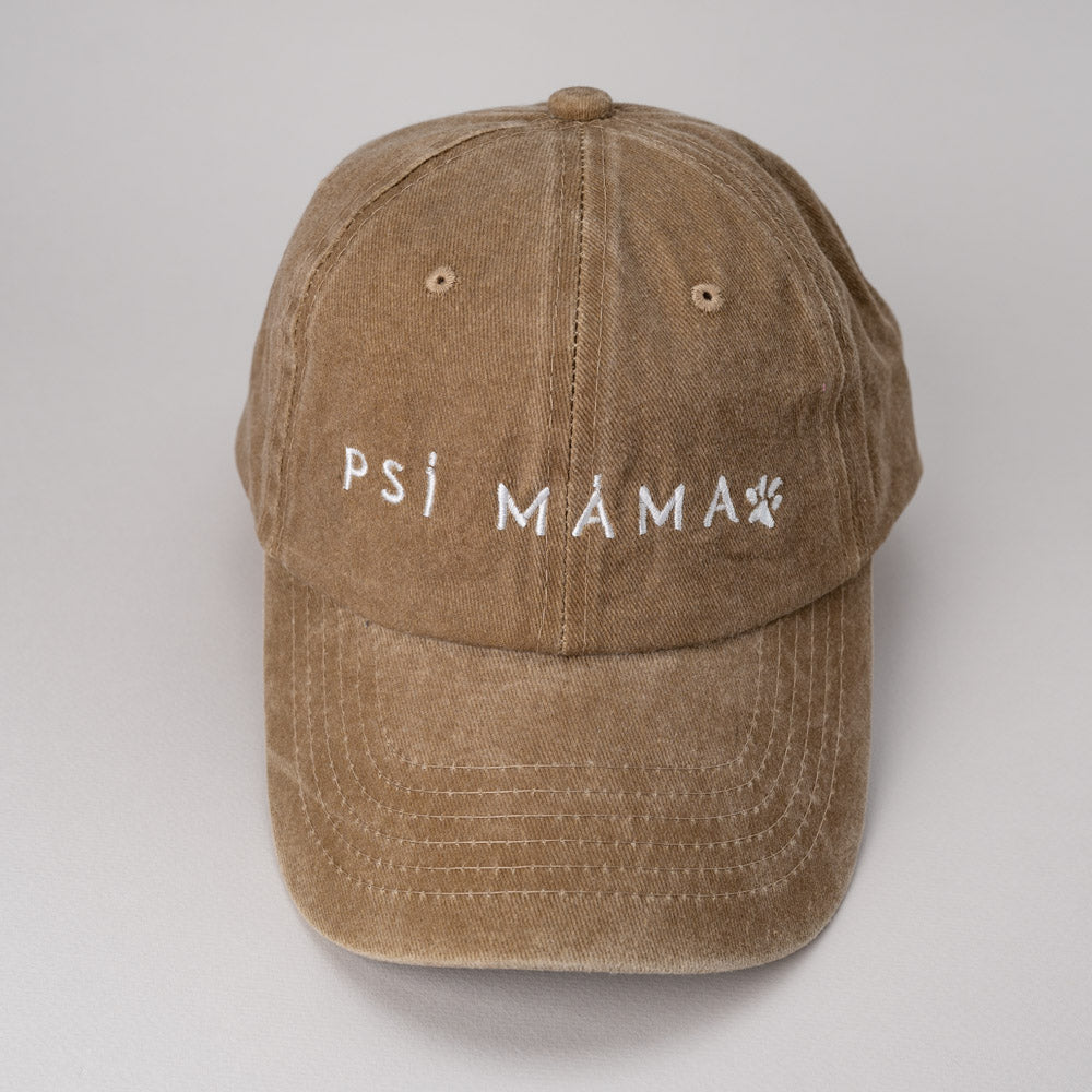 Dog Mom Cap - Beige