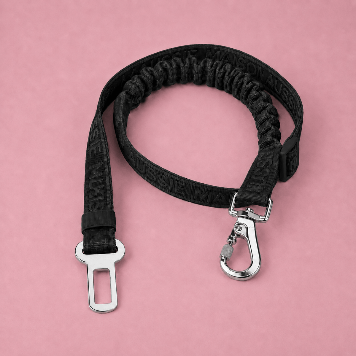 Aussie Maison Sicherheitsgurt für Hunde - Black