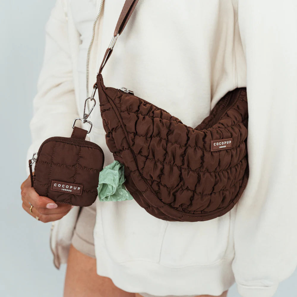 Leckerlibeutel CocoPup - Moon Bag - ESPRESSO