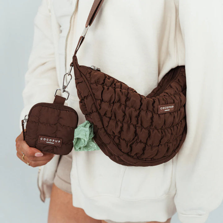 Leckerlibeutel CocoPup - Moon Bag - ESPRESSO