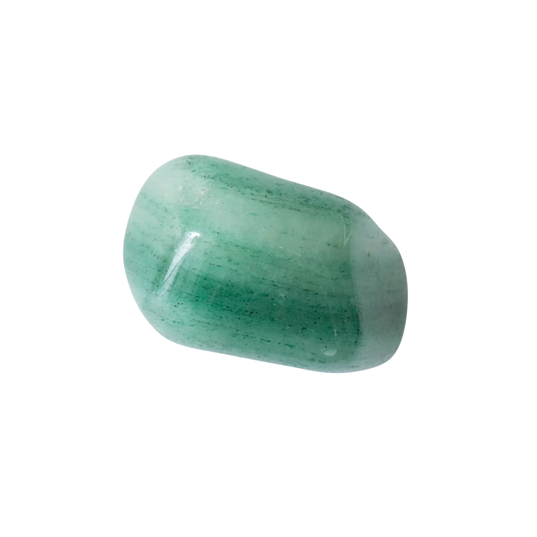 Pozlacené náušnice Mini Coin - Aventurine