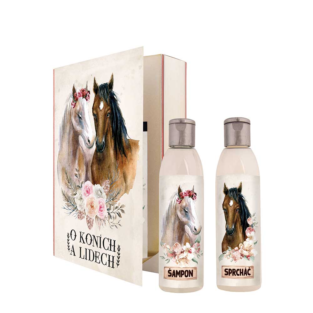 Dárkové kosmetické balení - O koních a lidech