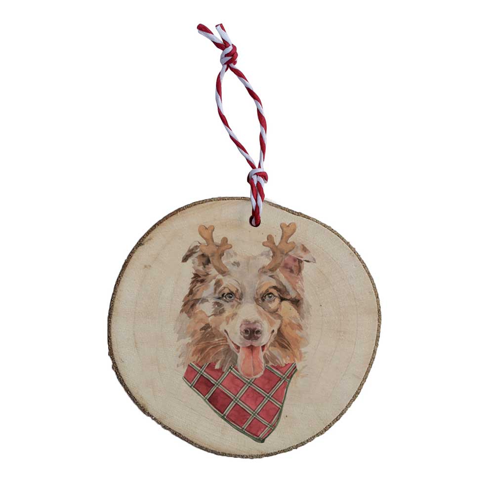 Weihnachtsdeko aus Holz – Aussie