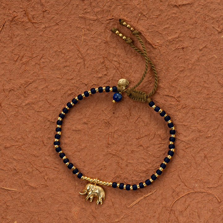 Náramek Untamed Elephant – Lapis Lazuli