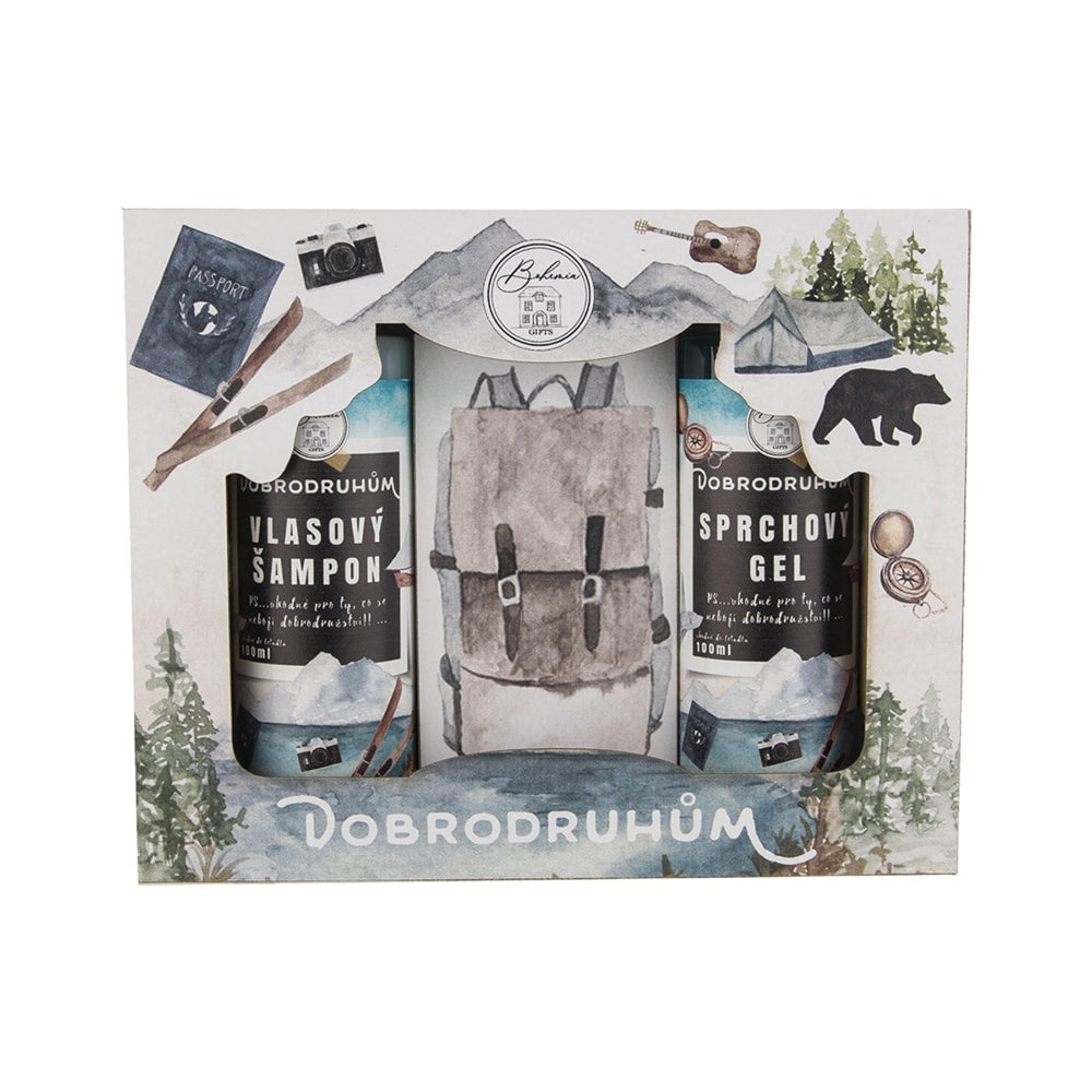Gift cosmetic packaging - For adventurers