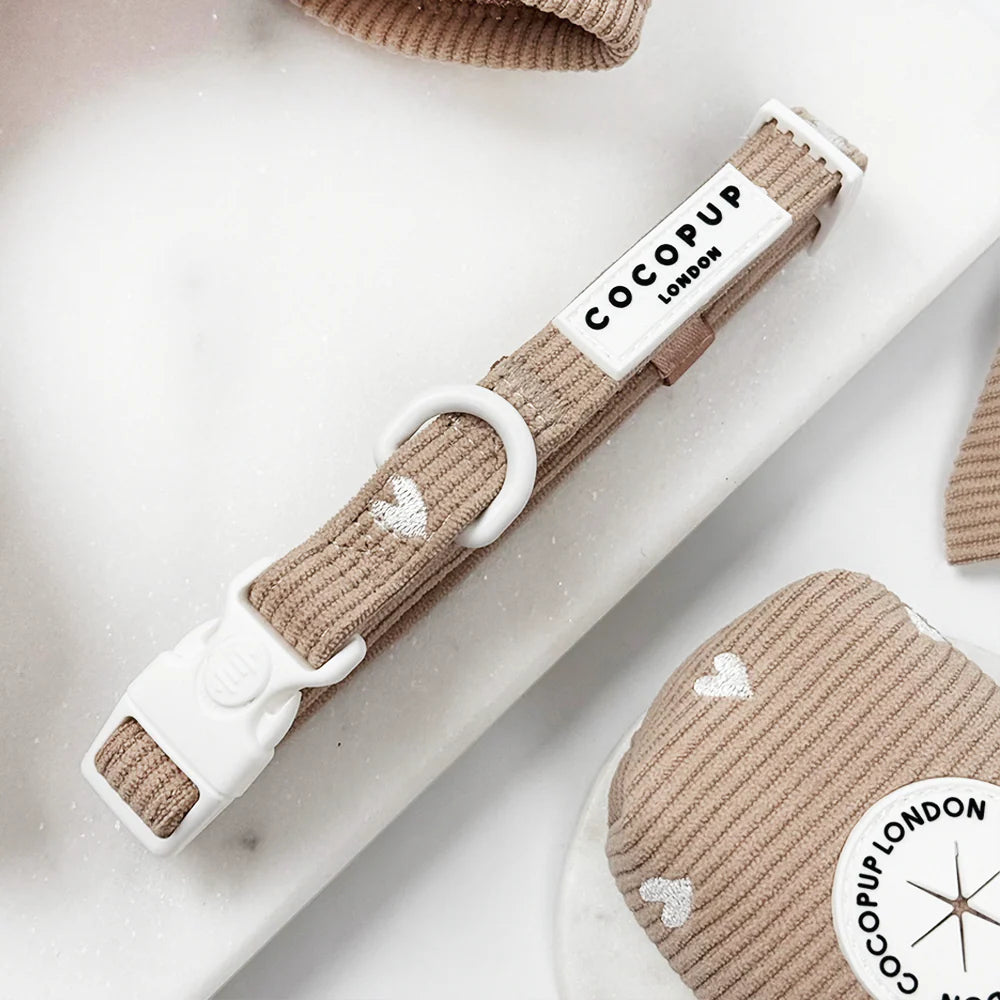 Cocopup Collar - Chai Hearts