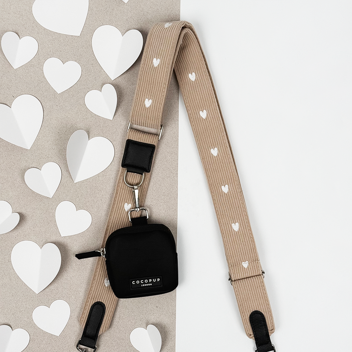 Leckerlibeutel-Gurt CocoPup Chai Hearts