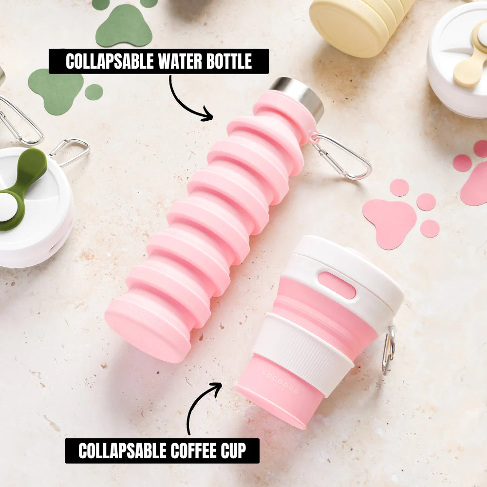 Skládací šálek na kávu Cocopup - Pink