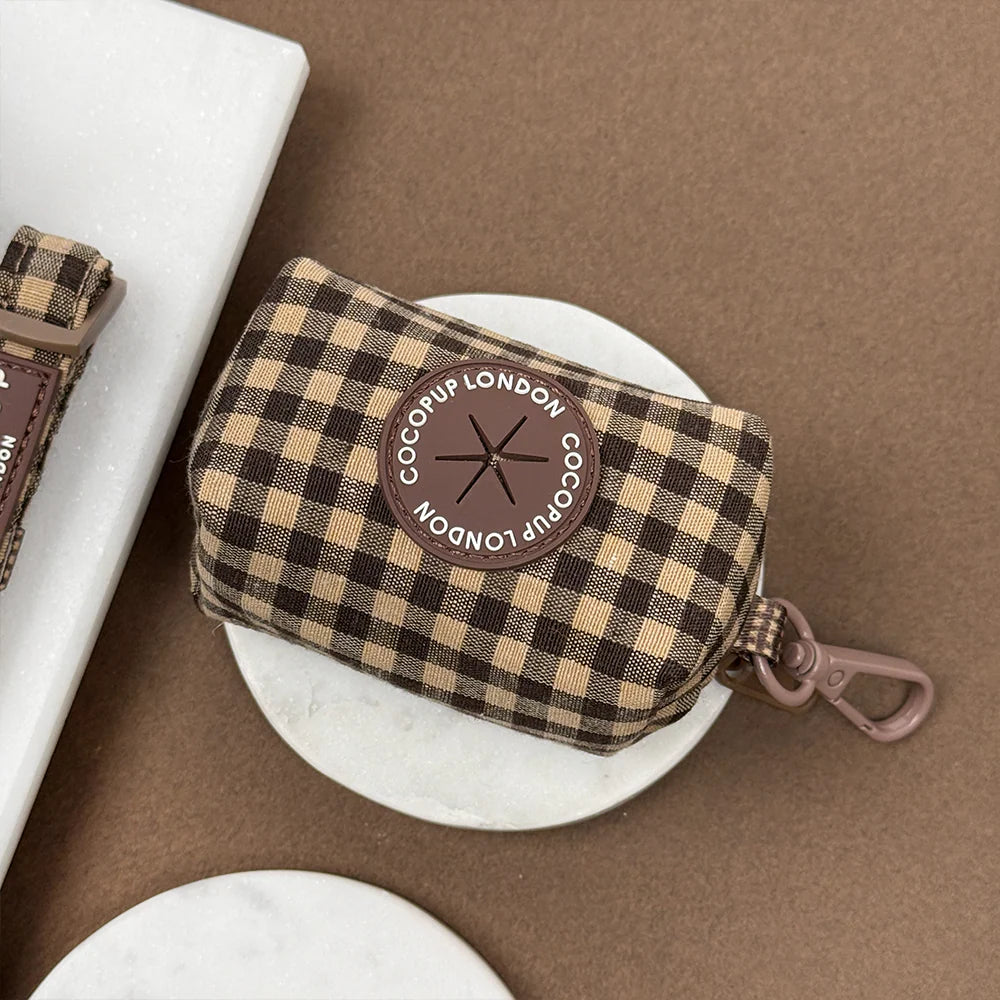 Cocopup pouzdro na sáčky - Cotswold Check