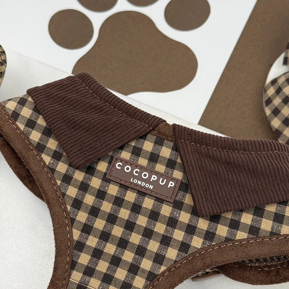 Nastavitelný postroj Cocopup - Cotswold Check