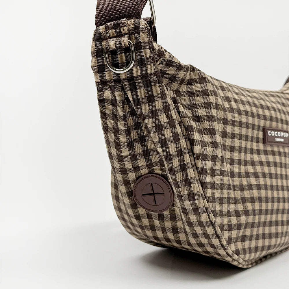 Pamlskovník CocoPup – Crossbody – COTSWOLD CHECK