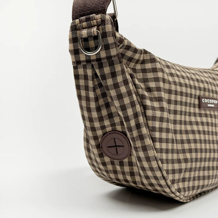 Pamlskovník CocoPup – Crossbody – COTSWOLD CHECK