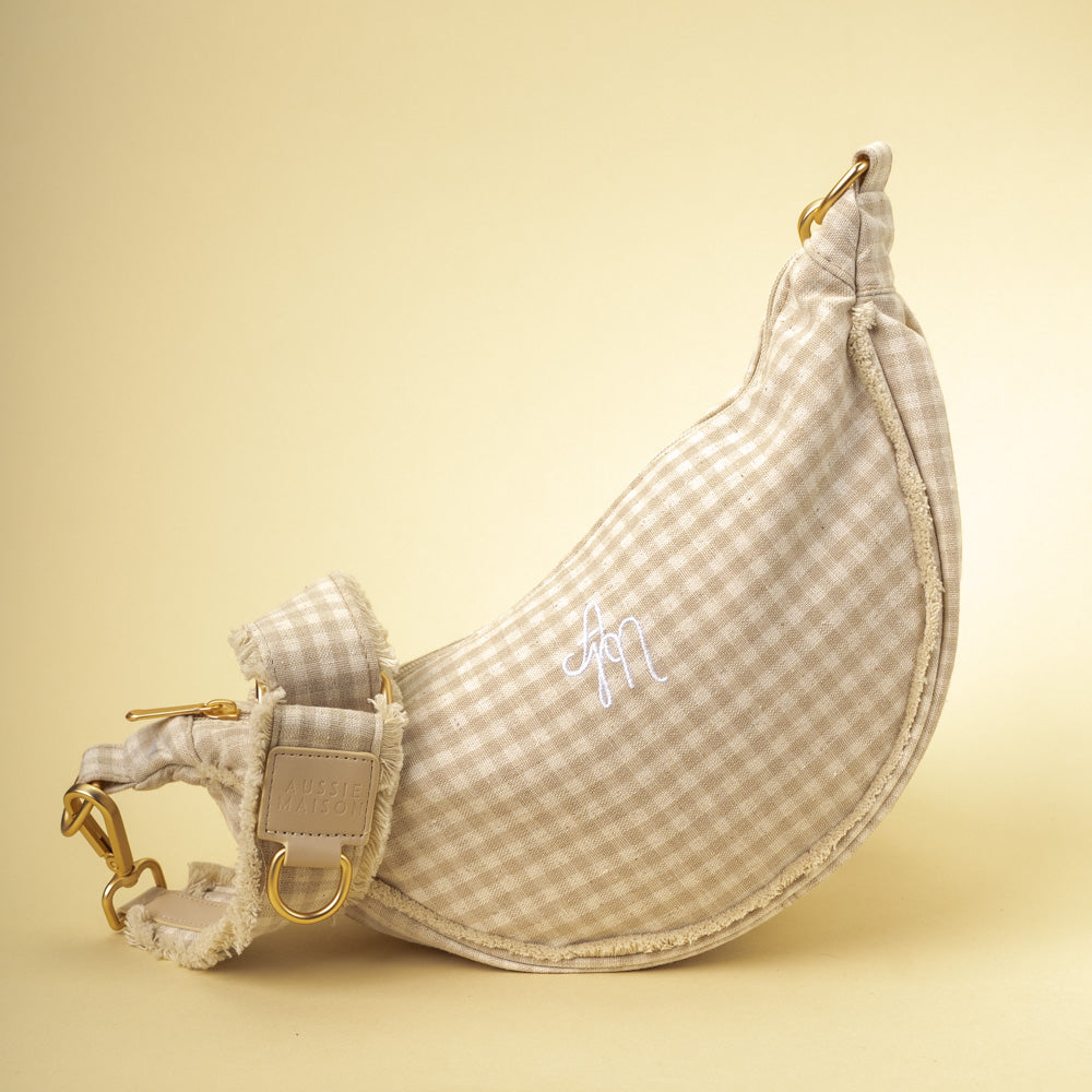 Moon Bag Pamlskovník Aussie Maison - Vanilla Check