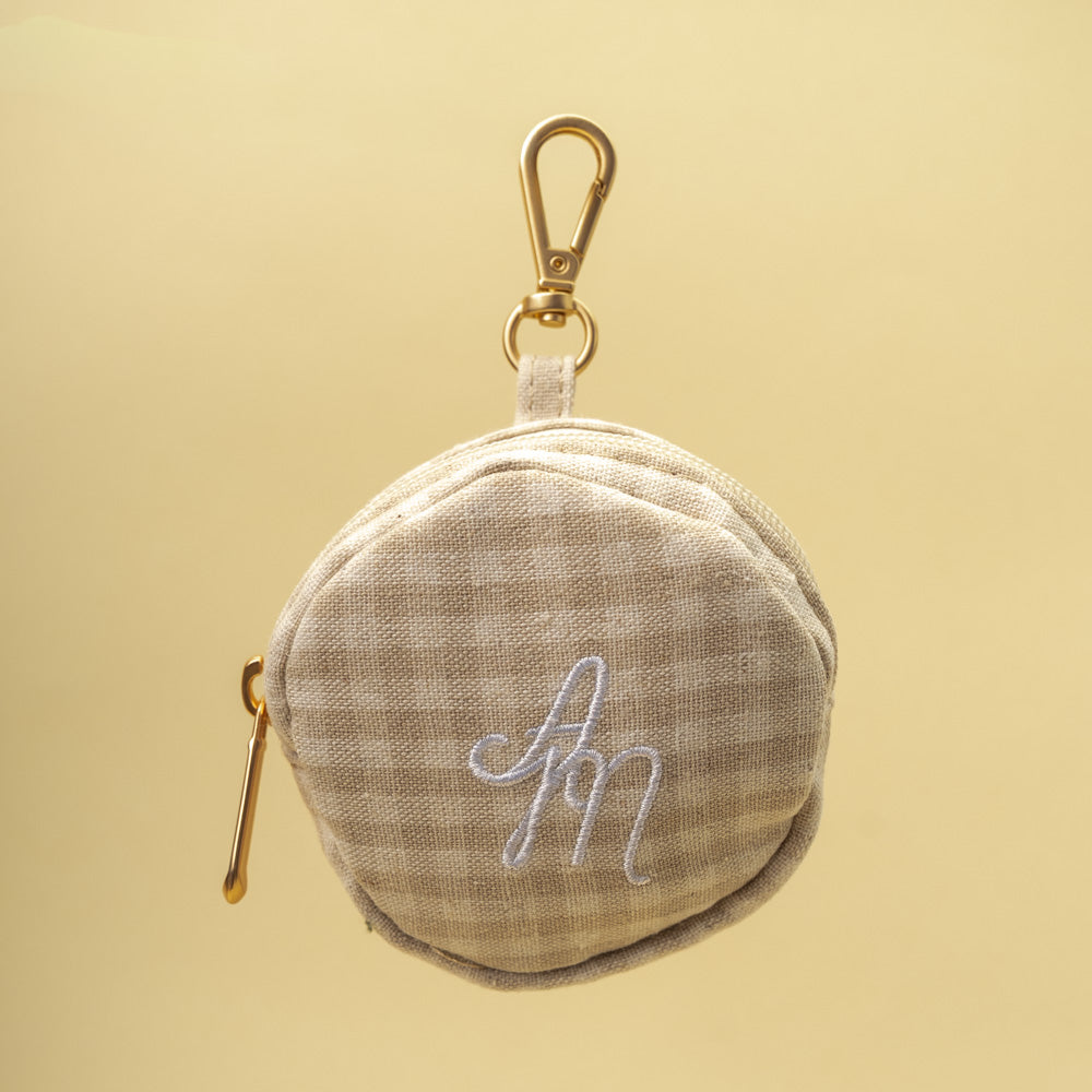 Set Moon Bag + Kapsička na pamlsky Aussie Maison - Vanilla Check – Kapsička na pamlsky Aussie Maison - Vanilla Check