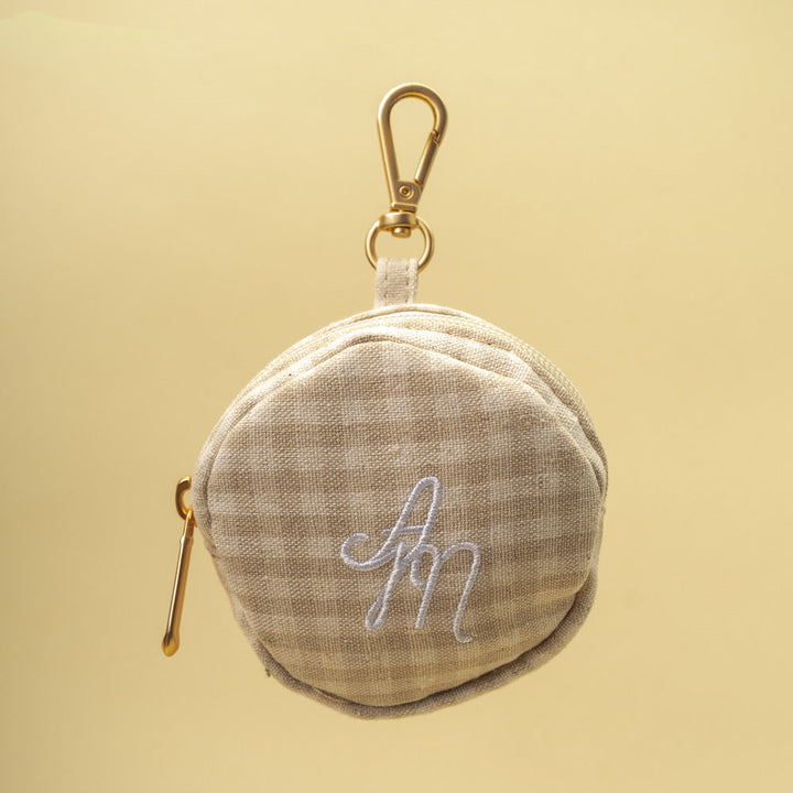 Set Moon Bag + Kapsička na pamlsky Aussie Maison - Vanilla Check – Kapsička na pamlsky Aussie Maison - Vanilla Check