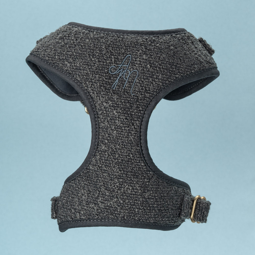 Adjustable harness - Graphite Bouclé