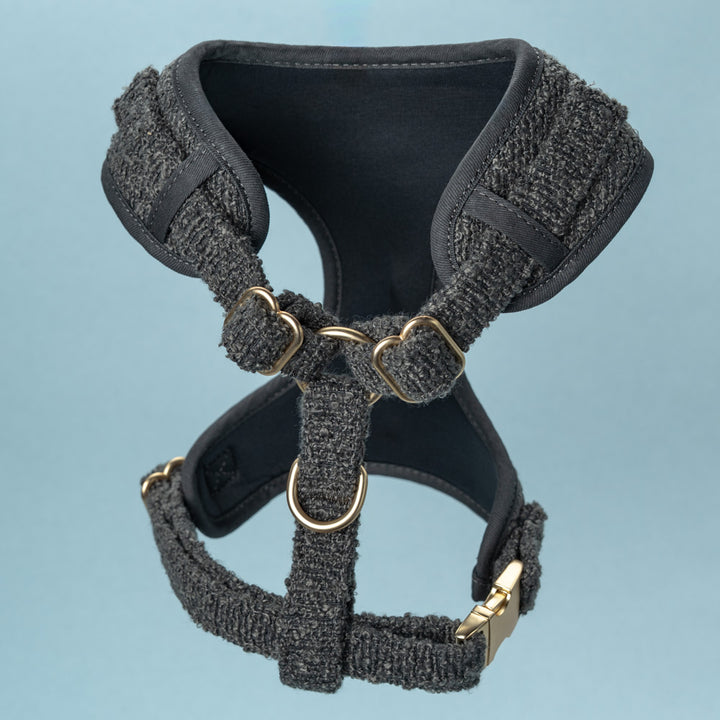 Adjustable harness - Graphite Bouclé