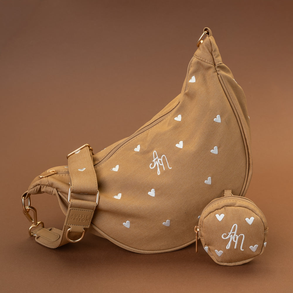 Maxi Moon Bag Pamlskovník Aussie Maison - Caramel Crush