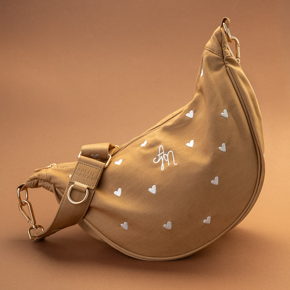Maxi Moon Bag Pamlskovník Aussie Maison - Caramel Crush