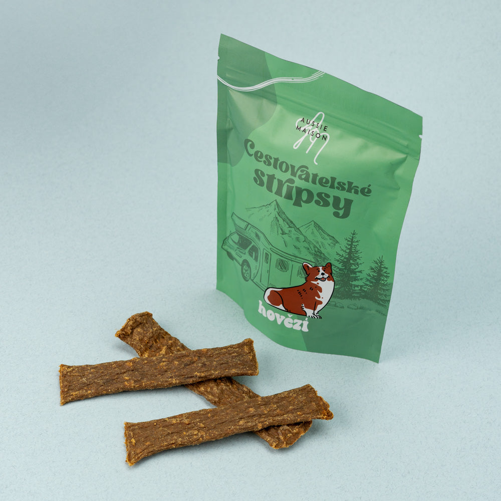 Aussie Maison - Masové stripsy Hovězí