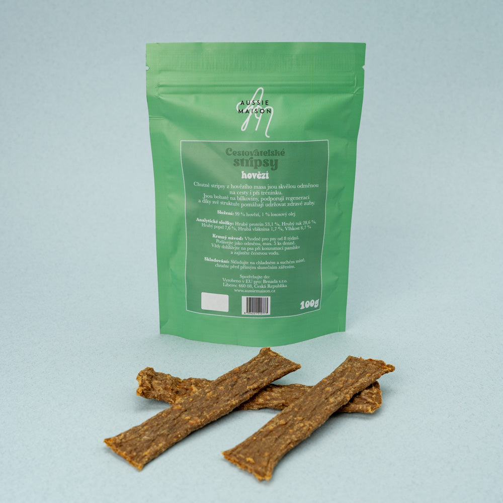 Aussie Maison - Masové stripsy Hovězí