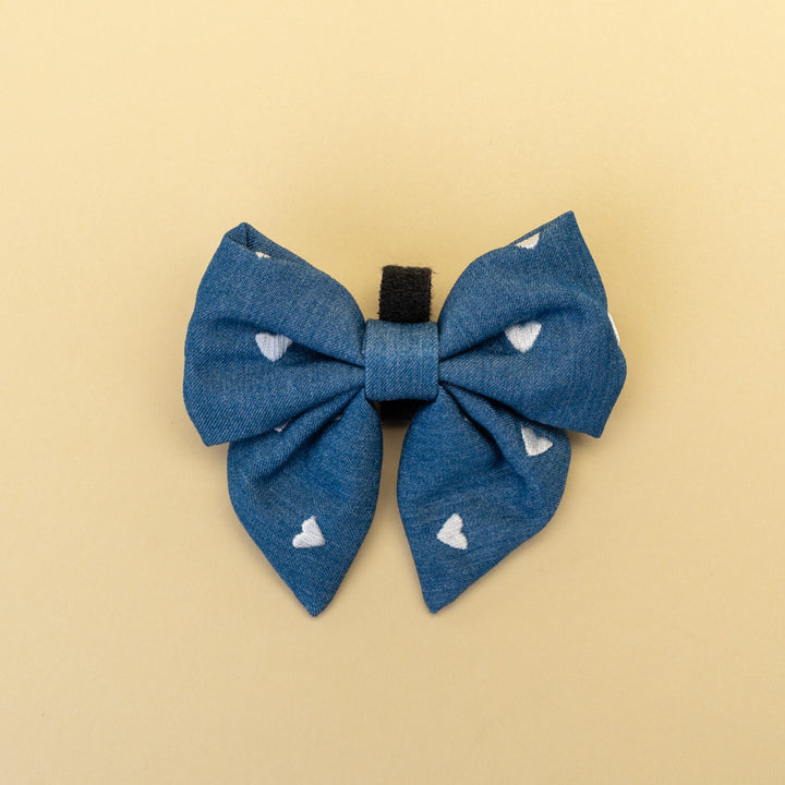 Fliege Cocopup - Blue Heartstrings Sailor