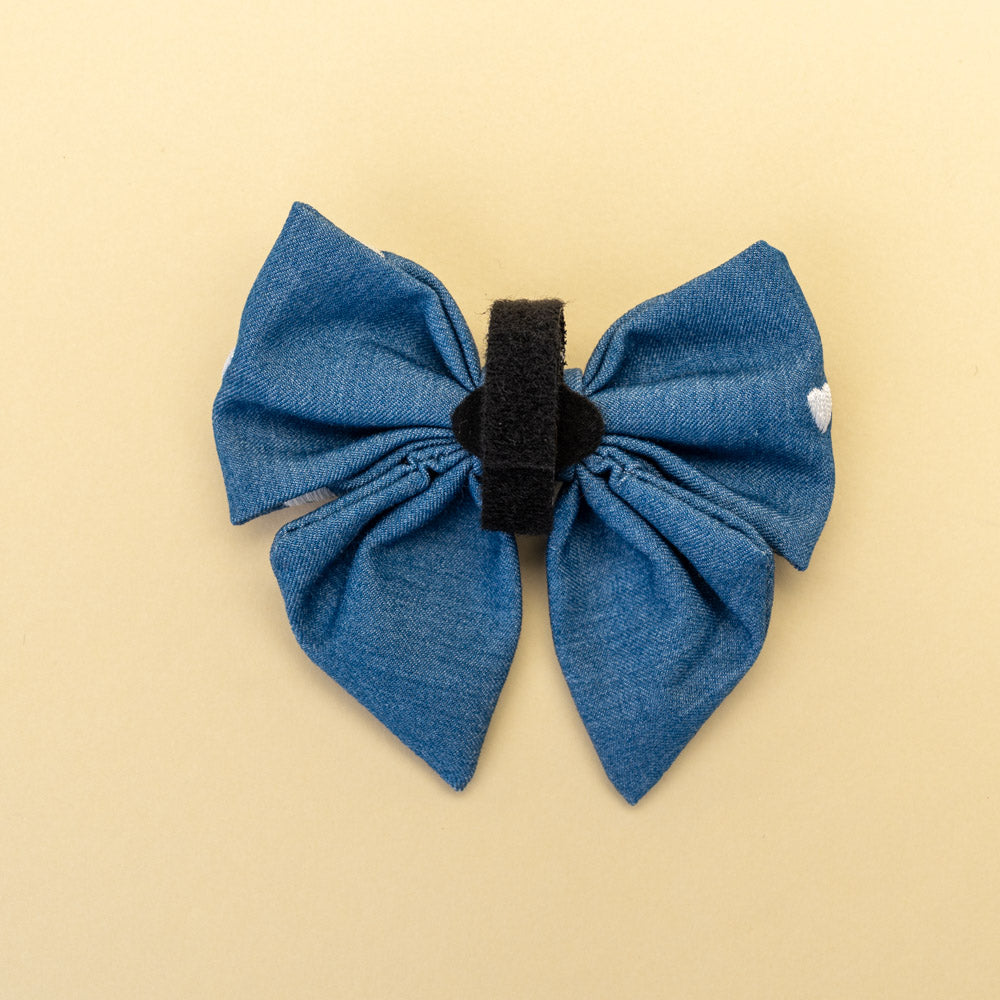 Fliege Cocopup - Blue Heartstrings Sailor