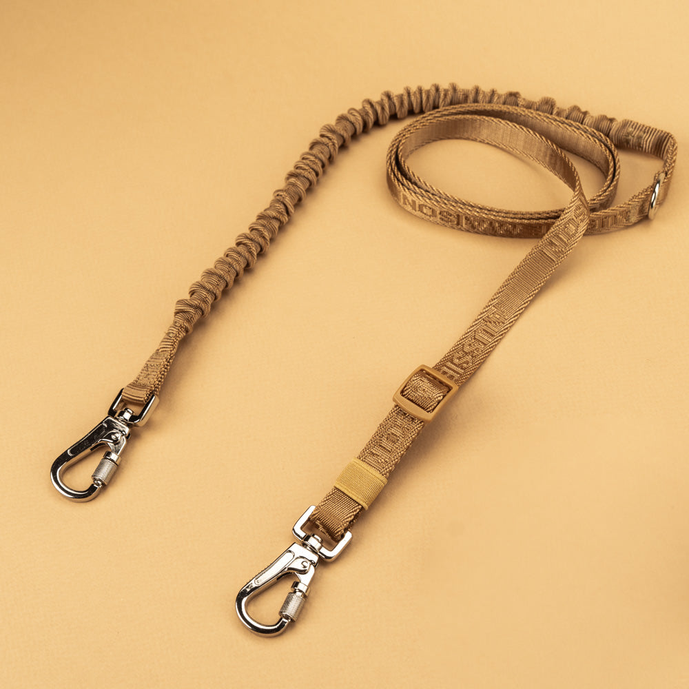Hands-free set MINI Aussie Maison - Caramel – MINI adventure vodítko s amortizérem Caramel