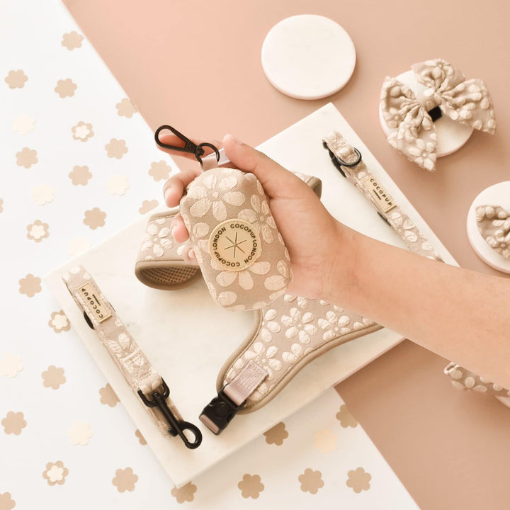 Cocopup bag holder - Mocha Flower 