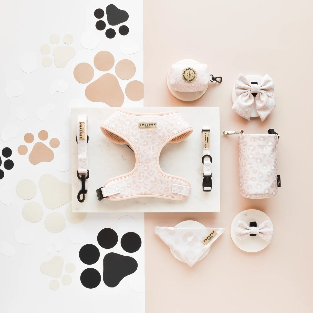 Obojek Cocopup - Nude chic Leopard