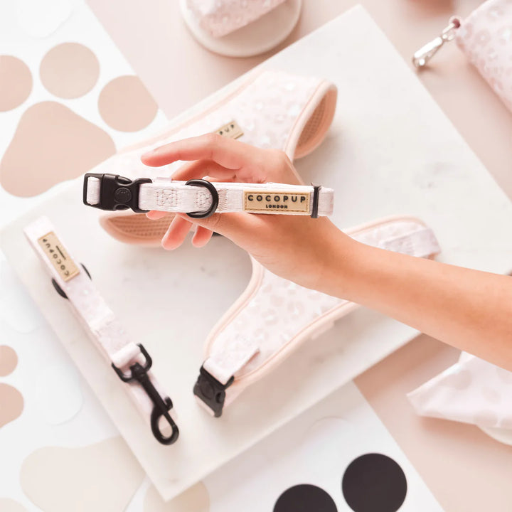 Obojek Cocopup - Nude chic Leopard