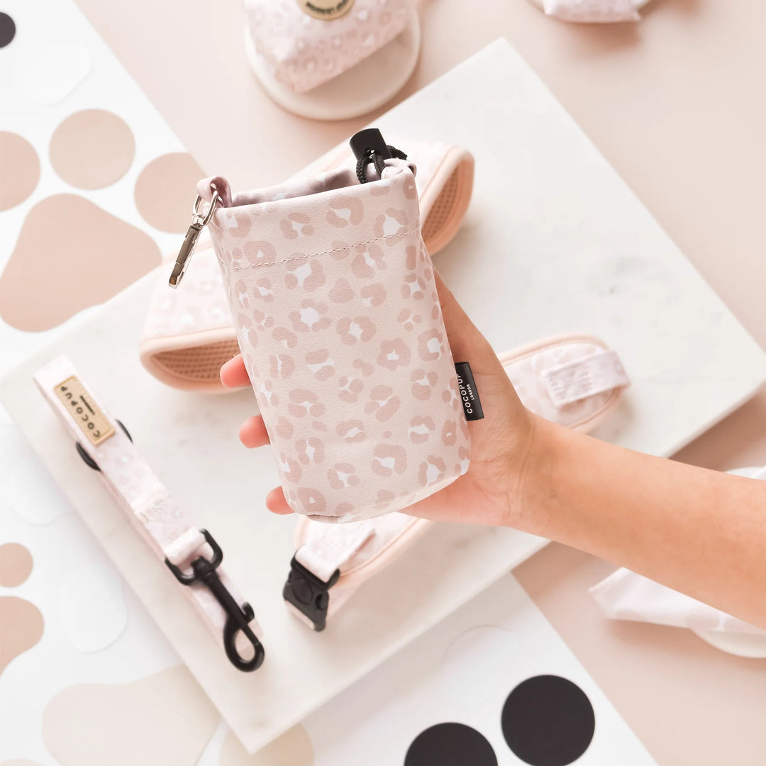 Popruh na pamlskovník CocoPup - Nude Chic Leopard
