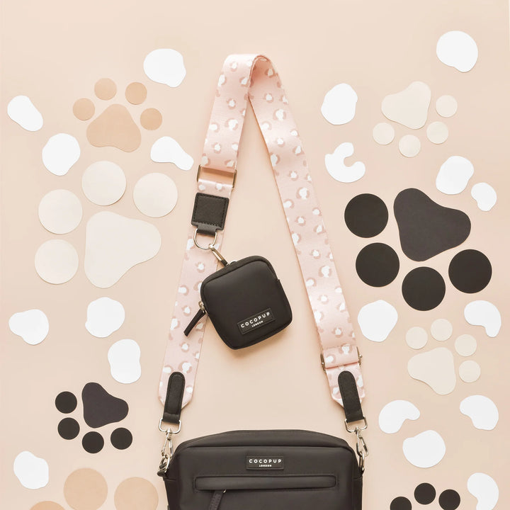 Popruh na pamlskovník CocoPup - Nude Chic Leopard